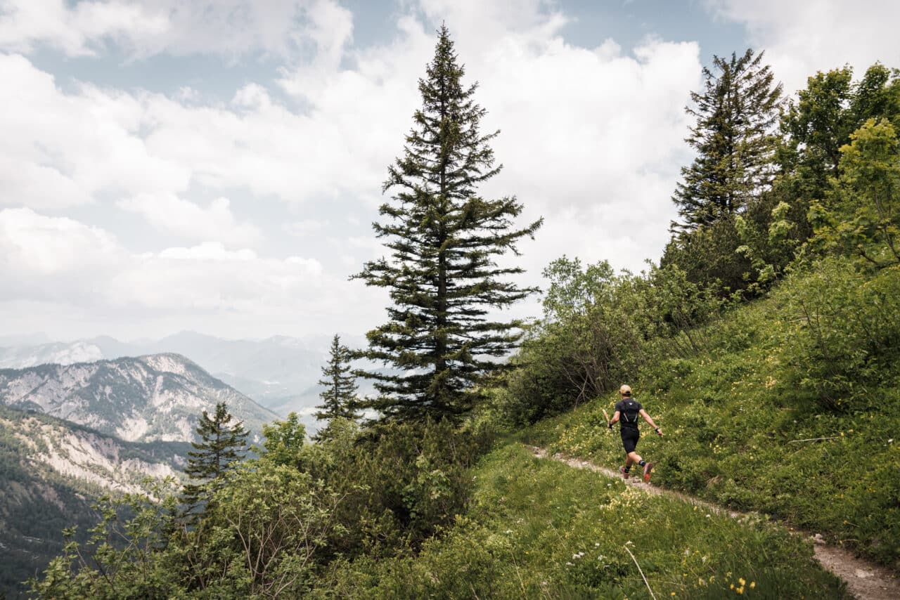 Die Athleten des diesjährigen Ebbser Koasamarsch folgten dem Ruf des "Koasa" bei Kaiserwetter.
Bildnachweis: Max Draeger